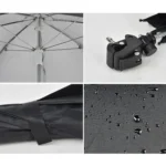 50cm Camera Umbrella Sunshade Adjustable Mobile Phone Parasol With Clip - Image 7