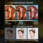 Pixel P80 60W 2600-10000K 542 LEDs Photography Fill Light Support Mobile APP Remote Control - Image 13