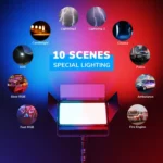 Pixel P80 60W 2600-10000K 542 LEDs Photography Fill Light Support Mobile APP Remote Control - Image 16