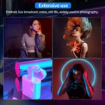 Pixel P80 60W 2600-10000K 542 LEDs Photography Fill Light Support Mobile APP Remote Control - Image 17