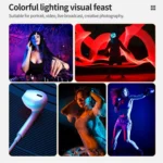 Pixel G3 Flat Panel RGB Fill Light Handheld Photography Camera Dimmable Desktop Mini Pocket Lamp - Image 11