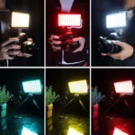Pixel G3 Flat Panel RGB Fill Light Handheld Photography Camera Dimmable Desktop Mini Pocket Lamp - Image 12