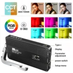 Pixel G3 Flat Panel RGB Fill Light Handheld Photography Camera Dimmable Desktop Mini Pocket Lamp - Image 4