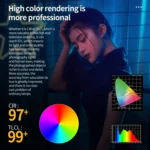 Pixel G3 Flat Panel RGB Fill Light Handheld Photography Camera Dimmable Desktop Mini Pocket Lamp - Image 9