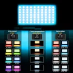 Pixel G1S Mini Outdoor RGB Color Fill Light Camera Small Desktop Lights - Image 12
