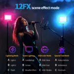 Pixel G1S Mini Outdoor RGB Color Fill Light Camera Small Desktop Lights - Image 13