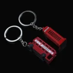 2pcs Mailbox Off-Road Vehicle Key Chain UK Tourism Souvenir Gift - Image 2