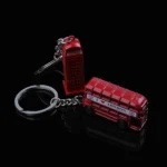 2pcs Mailbox Off-Road Vehicle Key Chain UK Tourism Souvenir Gift - Image 3