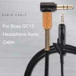 For Boss QC15 Headphone Audio Cable Braided Replacement Cable - Image 2