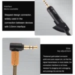 For Boss QC15 Headphone Audio Cable Braided Replacement Cable - Image 4