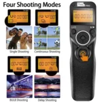 Pixel TW283 Shutter Wireless Delay Remote Control SLR Shutter Flasher - Image 7