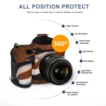 Pixel P001 For Nikon D750 Camera Silicone Protector Case - Image 4