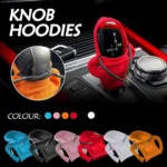 2pcs Car Gear Shift Brake Handle Hoodie Decorative Cover - Image 6