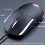 IMICE T30 Wired E-Sports Gaming Mouse LED Luminous Colorful Programmable 6D Mouse - Image 4