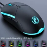 IMICE T30 Wired E-Sports Gaming Mouse LED Luminous Colorful Programmable 6D Mouse - Image 5