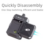 XILETU  PQ-38 Quick Release Plate Base Tripod Slider Mount Adapter - Image 3