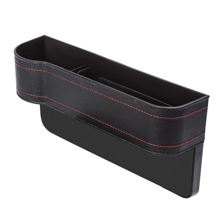 Car Seat Gap Interior PU Leather Storage Box Water Cup Holder