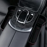 Car Seat Gap Interior PU Leather Storage Box Water Cup Holder - Image 4