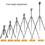 DSLR Tripod Photography Stand Portable Cell Phone Micro SLR Tripod - Image 2