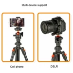 DSLR Tripod Photography Stand Portable Cell Phone Micro SLR Tripod - Image 11