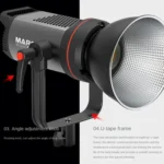 TRIOPO M200Bi Dual Color Temperature Live Broadcast Light Lamp Indoor Photography Lamp - Image 4