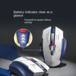 Inphic F9 Mecha Wireless Mouse Charging Office Game Mouse - Image 4