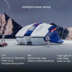 Inphic F9 Mecha Wireless Mouse Charging Office Game Mouse - Image 10