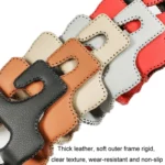 Car Double Hook Stainless Steel Rear Headrest Mobile Phone Holder - Image 8