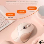 Inphic M8 Wireless Mouse Charging Quiet Office Home 2.4G USB Mouse - Image 5