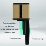Car Seat Gap Storage Box Multifunctional Mobile Phone USB Charger - Image 6