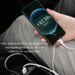 Car Seat Gap Storage Box Multifunctional Mobile Phone USB Charger - Image 8