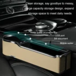 Car Seat Gap Storage Box Multifunctional Mobile Phone USB Charger - Image 9