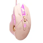 Inphic PW5 Mecha Wired Game Mouse Macro Definition Light Mute Office USB Computer Mouse