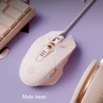 Inphic PW5 Mecha Wired Game Mouse Macro Definition Light Mute Office USB Computer Mouse - Image 6