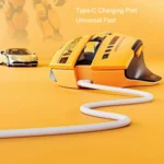 Inphic A9 Bluetooth 3 Mode Mouse Silent Charging Mechanical Feel Wireless Mouse - Image 12