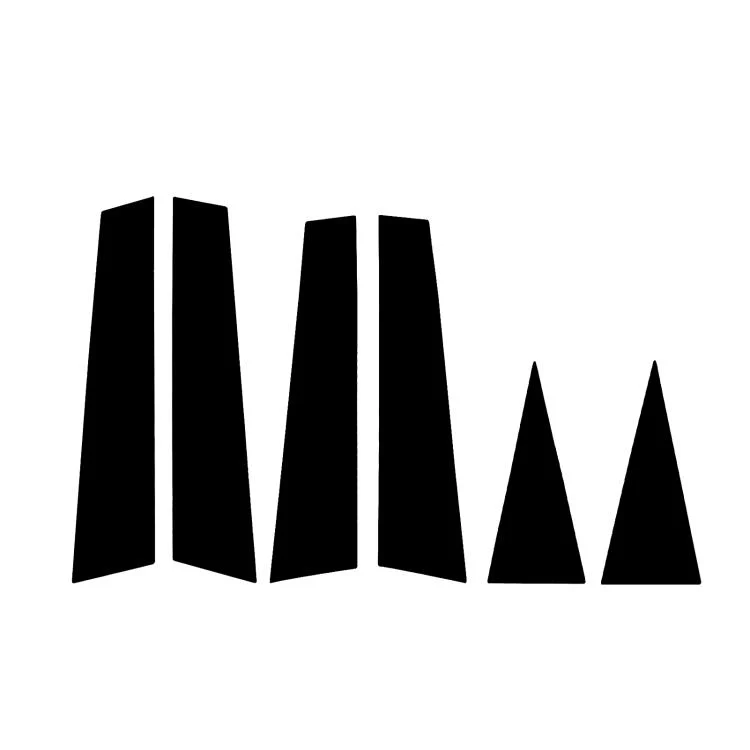 TBD0603963501A.webp For 2017-2023 BMW Mini F60 6pcs /Set Left and Right Drive Universal B-pillar Decorative Sticker - Image 1