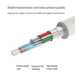 USB-C/Type-C To VGA HD Converter 1080P Laptop Connecting Display Mobile Phone Same Screen Line - Image 5