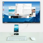 USB-C/Type-C To VGA HD Converter 1080P Laptop Connecting Display Mobile Phone Same Screen Line - Image 9