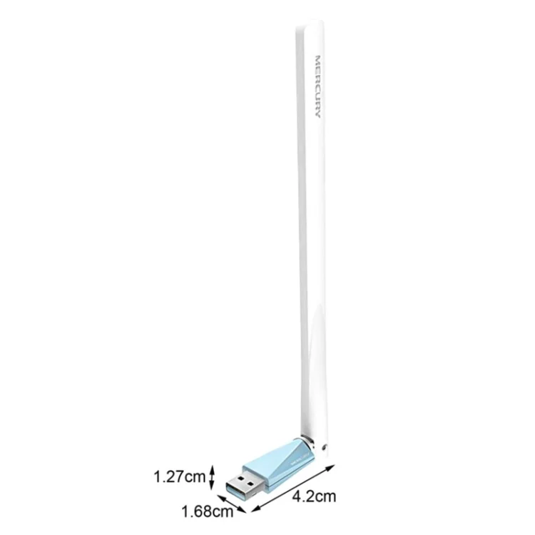 TBD06039921_1.webp MERCURY MW150UH Mini USB Wireless Network Card Desktop Computer Laptop Wifi Receiver - Image 2