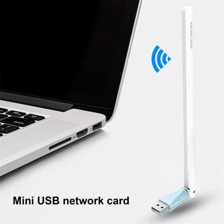 TBD06039921_6.webp MERCURY MW150UH Mini USB Wireless Network Card Desktop Computer Laptop Wifi Receiver - Image 7