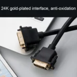FNR DVI 24+1P Male to DVI 24+1P Male 1080P HD Connection Cable - Image 3