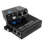 NESTONG 100M Single-Mode Fiber Optic Transceiver POE Photoelectric Converter,CN Plug - Image 2
