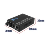 NESTONG  Gigabit Single-mode Fiber Optic Transceiver POE Photoelectric Converter,CN Plug - Image 3