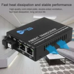 NESTONG  Gigabit Single-mode Fiber Optic Transceiver POE Photoelectric Converter,CN Plug - Image 5