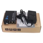 NESTONG  Gigabit Single-mode Fiber Optic Transceiver POE Photoelectric Converter,CN Plug - Image 8