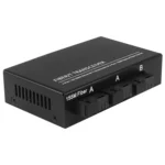 3 Fiber Port & 3 LAN Port 10/100Mbps Ethernet Switch Fiber Optic Switch - Image 3