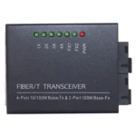 2 Fiber Port & 4 LAN Port 10/100M Ethernet Switch Fiber Optic Switch - Image 4