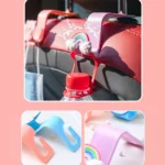 5pcs Car Seat Rear Hidden Multifunctional Cartoon Hook - Image 4