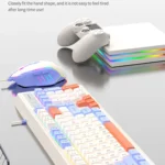 K-Snake Wired E-Sports Keyboard Mouse Mechanical Feel 98 Key Desktop Computer Notebook Keyboard - Image 11