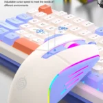 K-Snake Wired E-Sports Keyboard Mouse Mechanical Feel 98 Key Desktop Computer Notebook Keyboard - Image 13